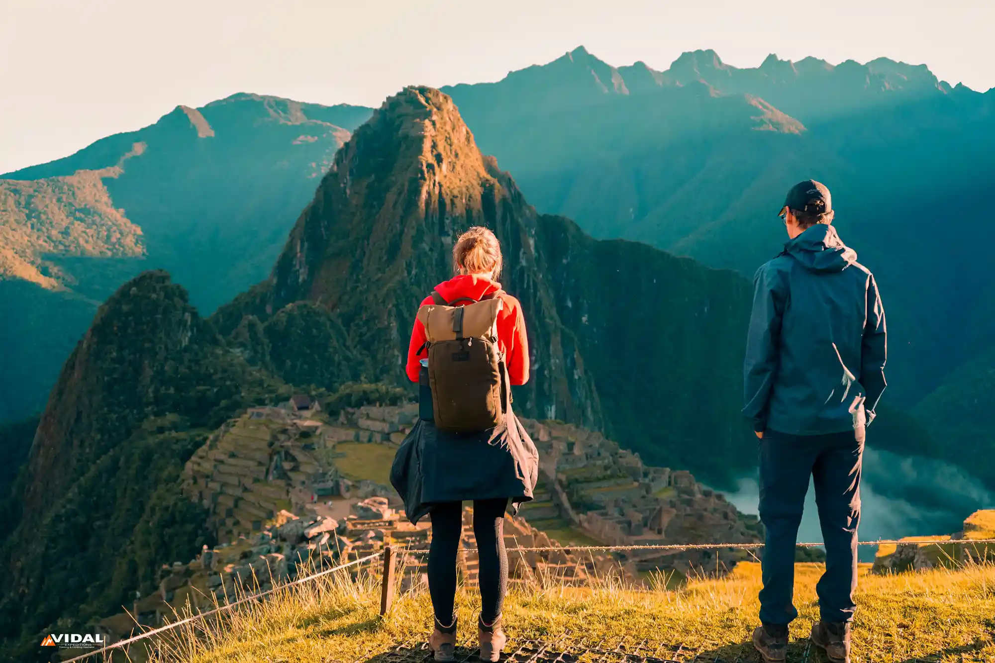 Machu Picchu view from above